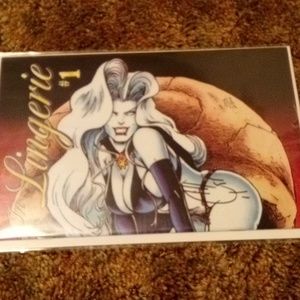 Autograph ladydeath comic signed by Joe quesada